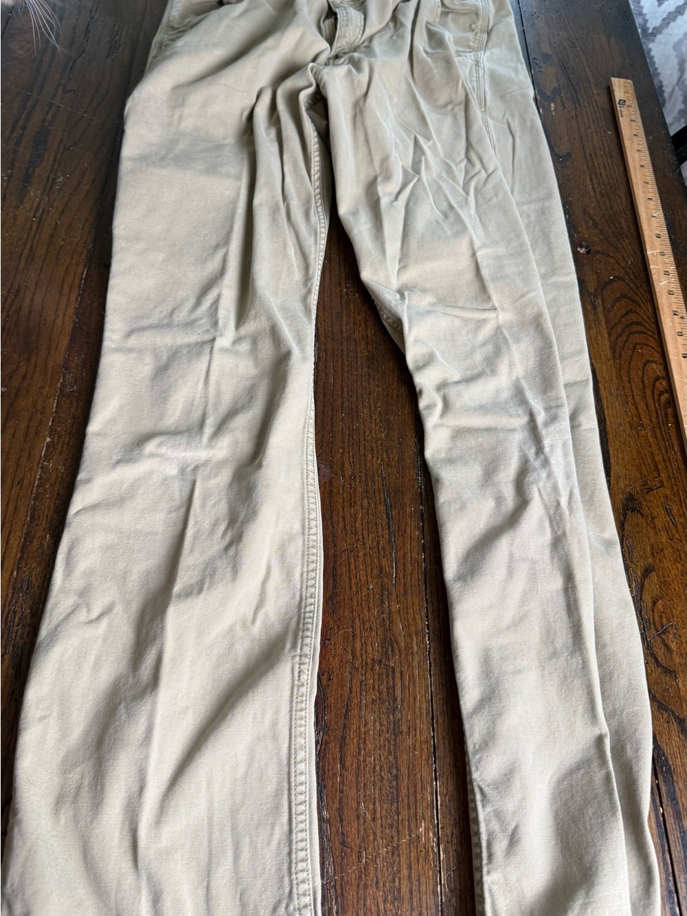 Carhartt Tan Relaxed Rugged Fit Utility Work Pants 34x34 - Picture 4 of 5